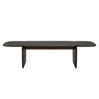 Mahogany Dark Brown Coffee Table